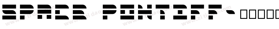 Space Pontiff字体转换